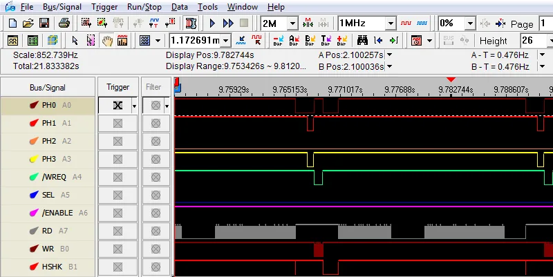 Zeroplus software capture