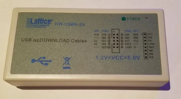 Lattice HW-USBN-2A programmer clone
