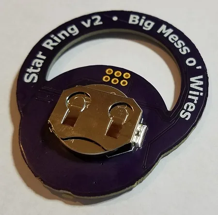 Star Ring v2 battery side