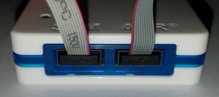 Atmel-ICE debugger connectors