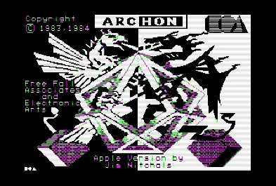 Archon title screen