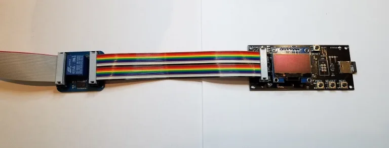 Noisy Disk connected to a Floppy Emu