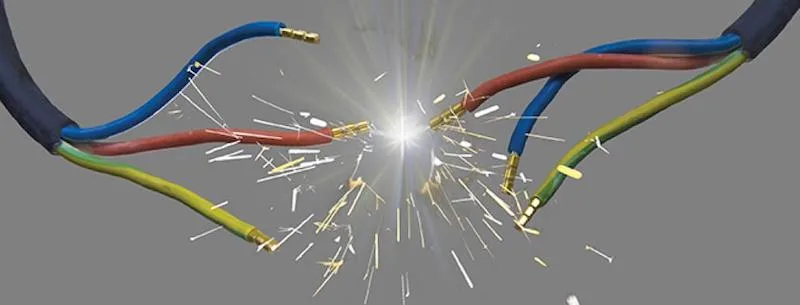 Sparking wires