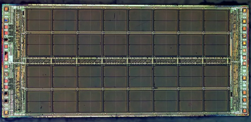 DRAM chip die