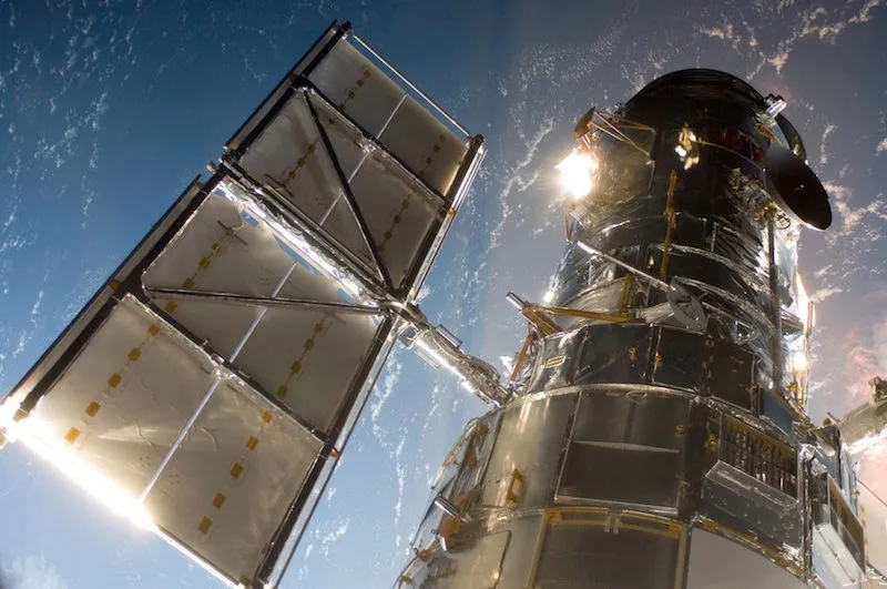 Hubble Space Telescope in orbit