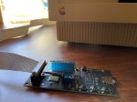 Floppy Emu on desk