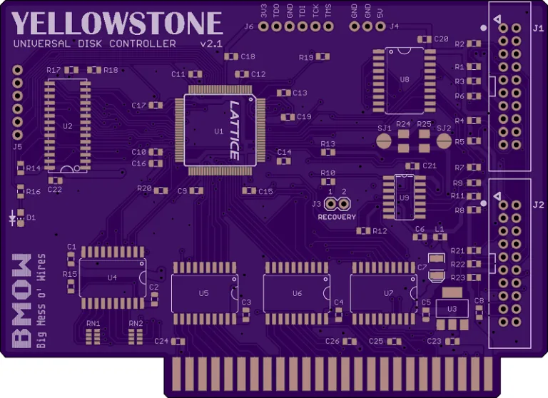 Yellowstone PCB prototype