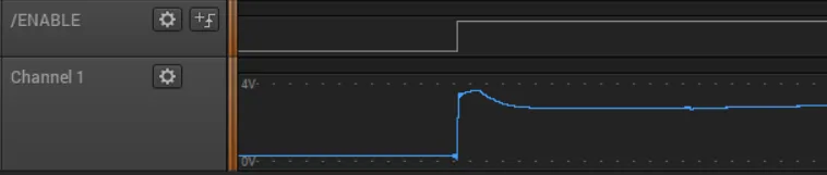 Disk II enable signal trace