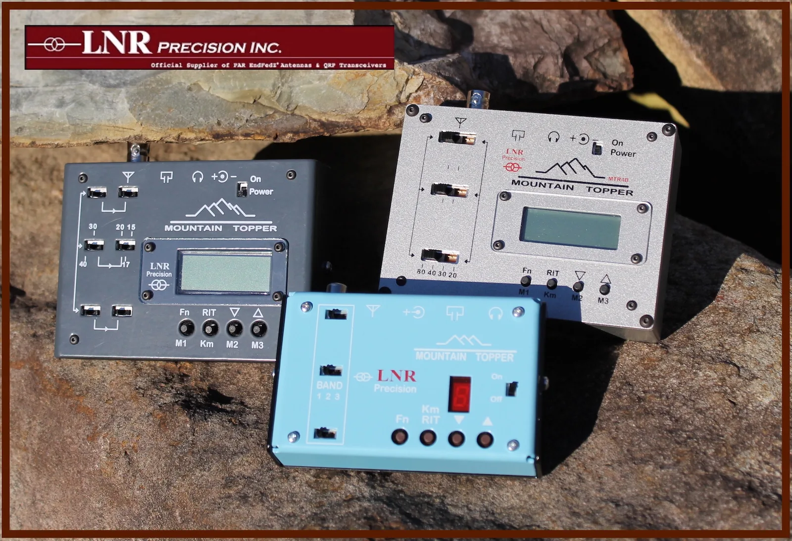 Mountain Topper CW transceivers