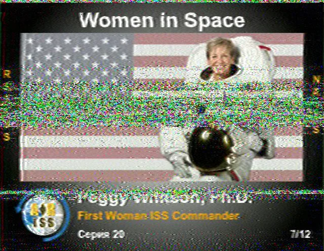 women in space image