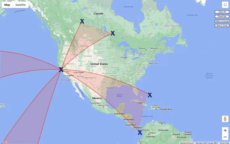 antenna directionality from California