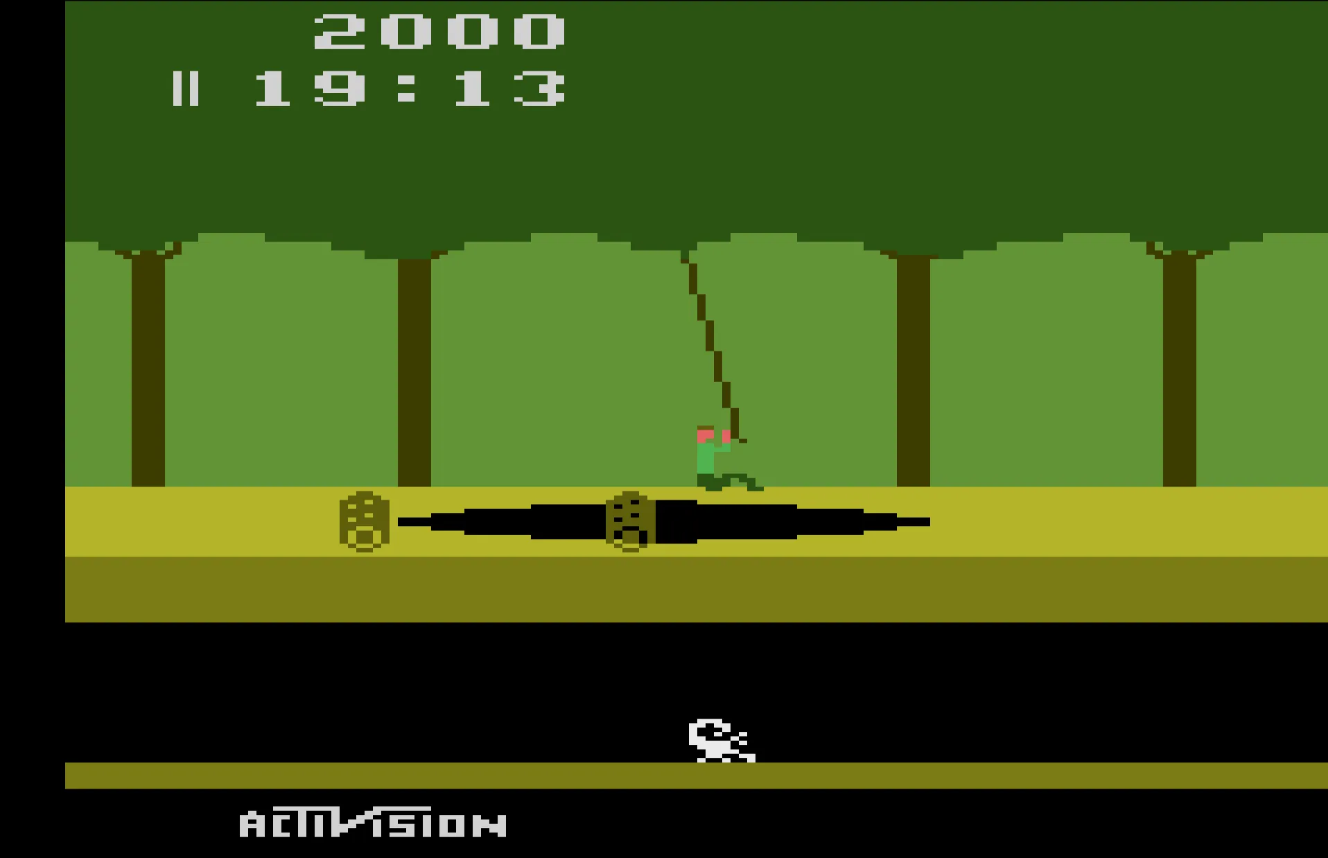 Pitfall! game screen
