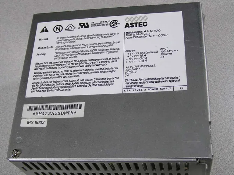 Macintosh power supply