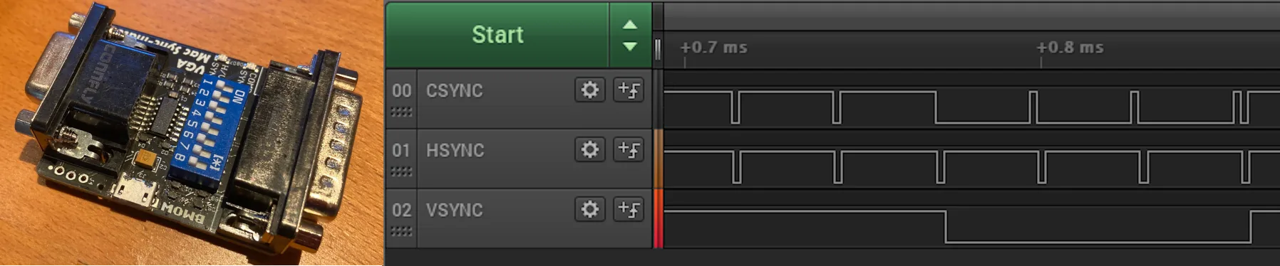 Mac Sync-inator and its sync signals